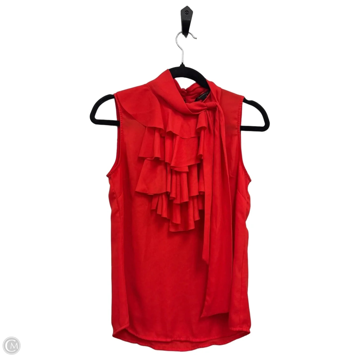 Top Sleeveless By Banana Republic In Red, Size: Xs
