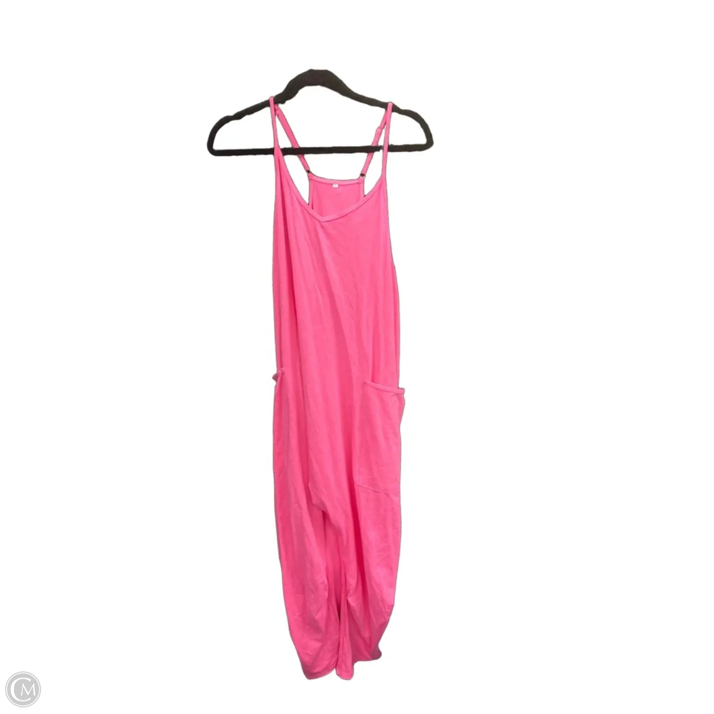 Jumpsuit By Cme In Pink, Size: L