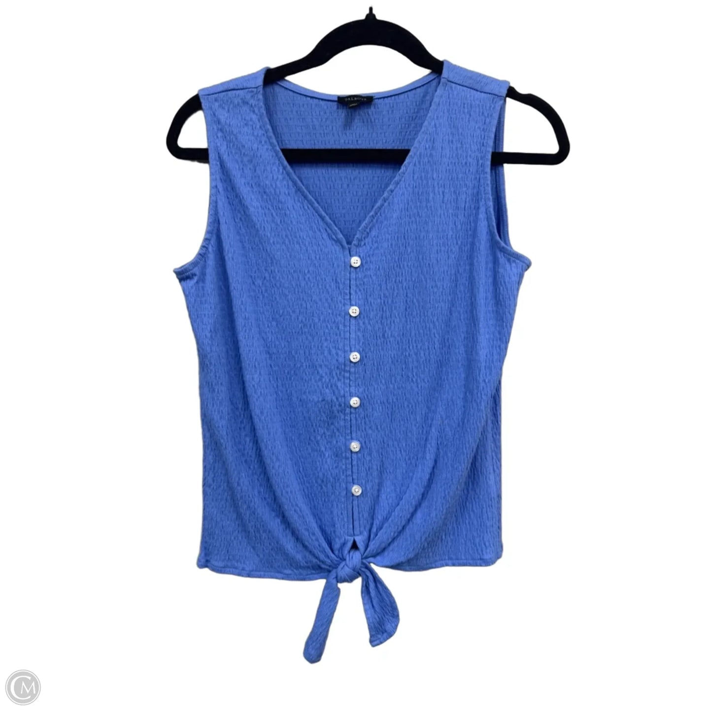 Top Sleeveless By Talbots In Blue, Size: Xs