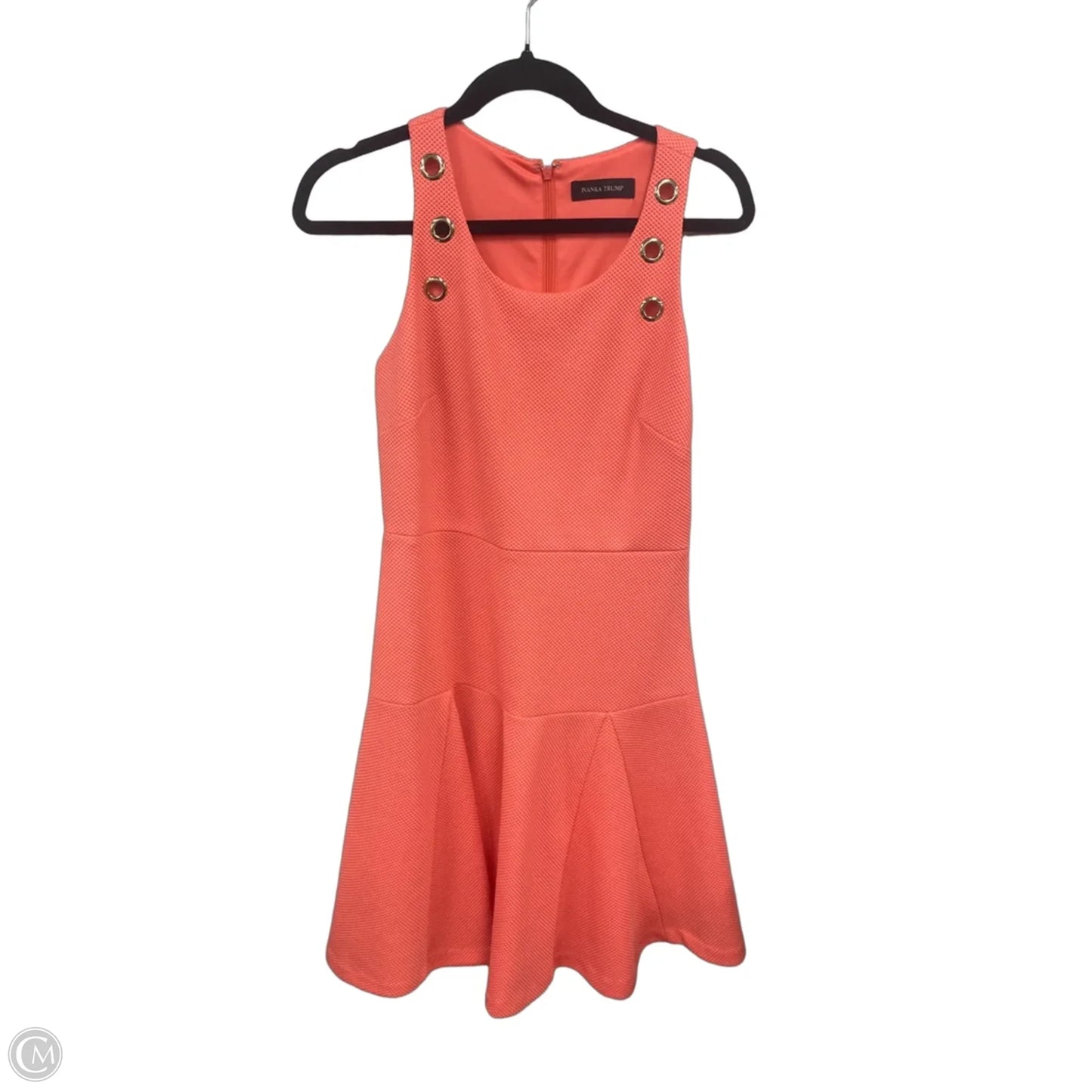 Dress Casual Short By Ivanka Trump In Peach, Size: S