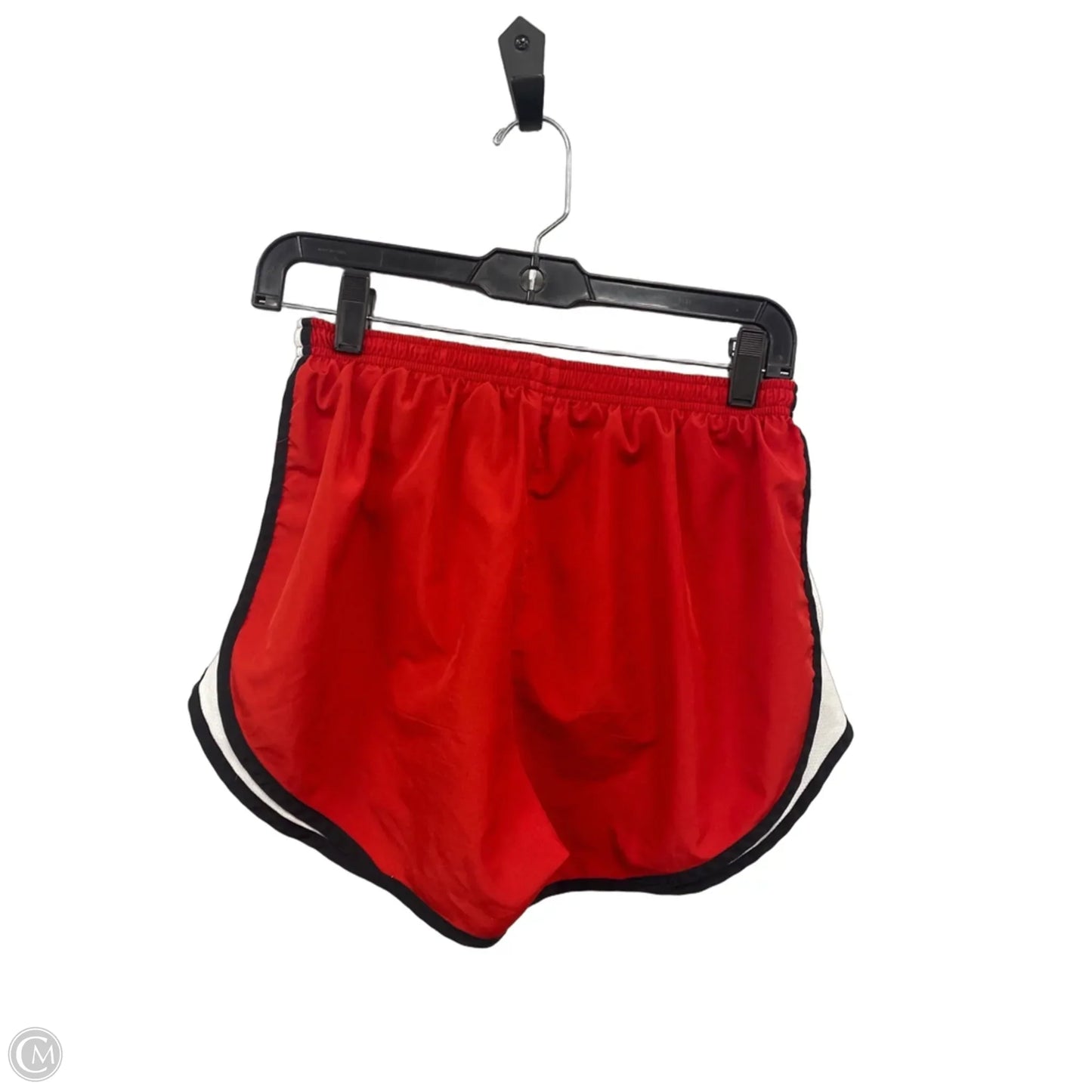 Athletic Shorts By Nike Apparel In Red & White, Size: M