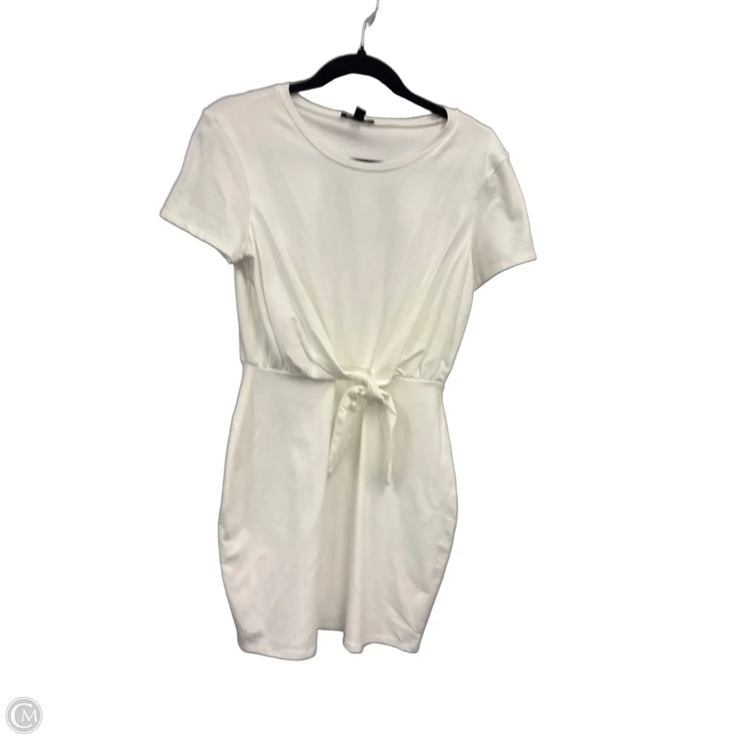 Dress Casual Short By Express In White, Size: Sp