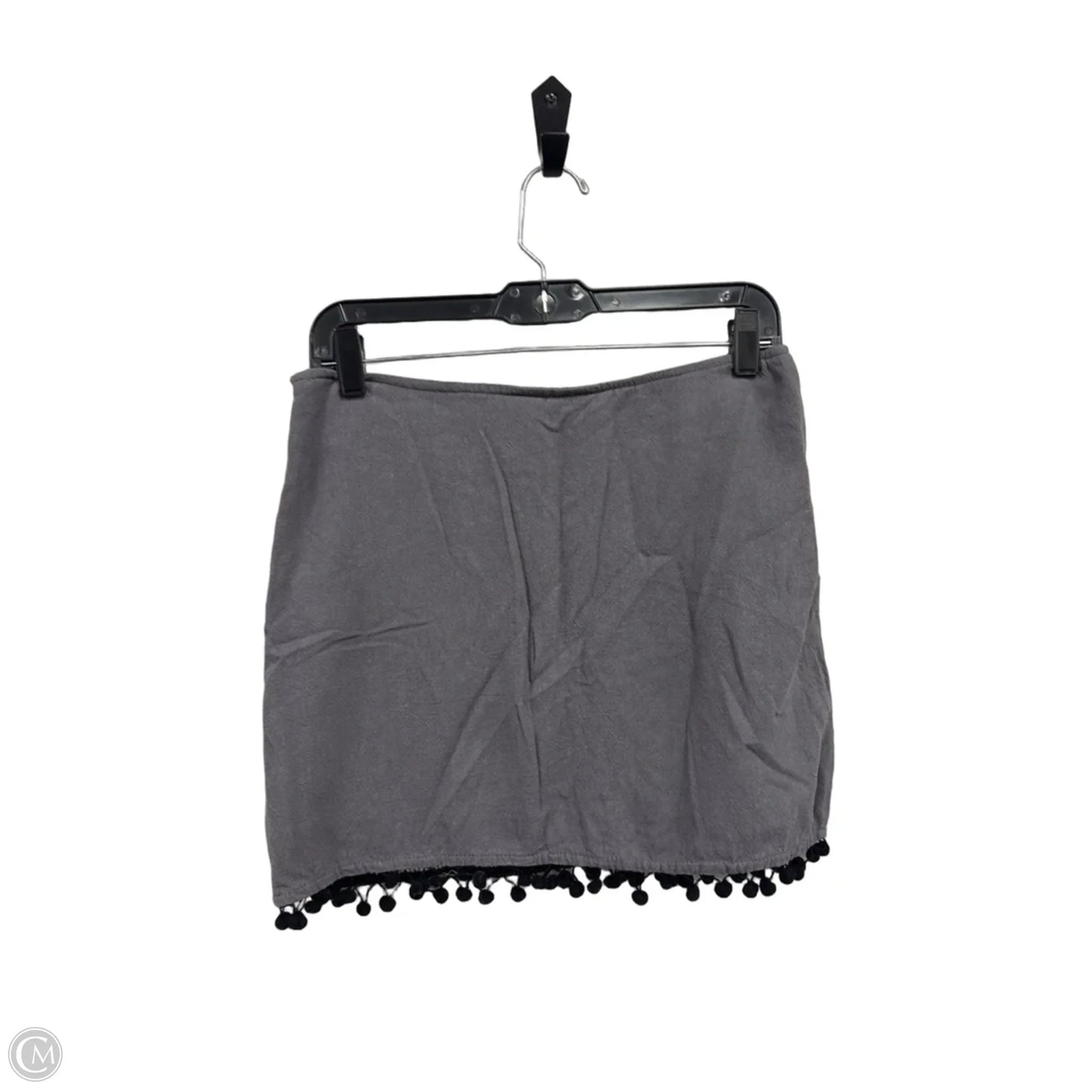 Skirt Mini & Short By Umgee In Grey & Red, Size: M