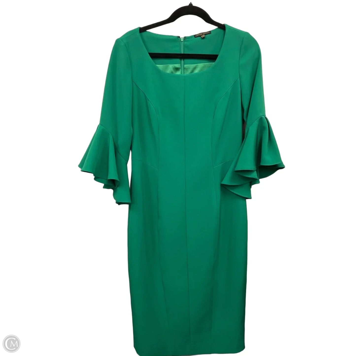 Dress Casual Midi By Alberto Makali In Green, Size: 8