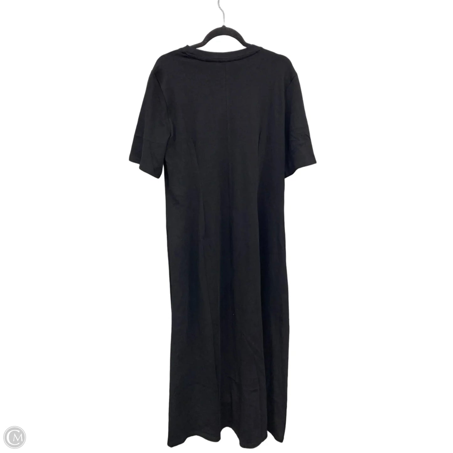Dress Casual Maxi By H&m In Black, Size: L