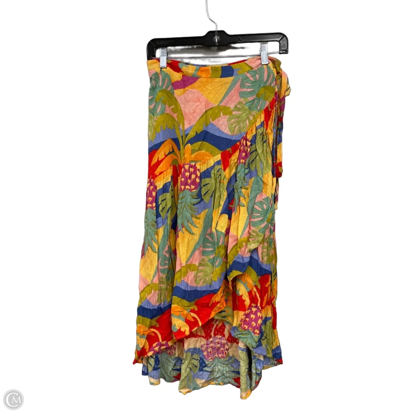 Skirt Set 2pc By Christian Siriano In Red & Yellow, Size: M