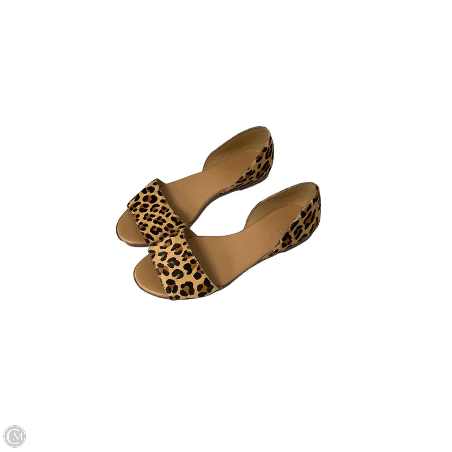 Sandals Flats By J. Crew In Black & Brown, Size: 6.5
