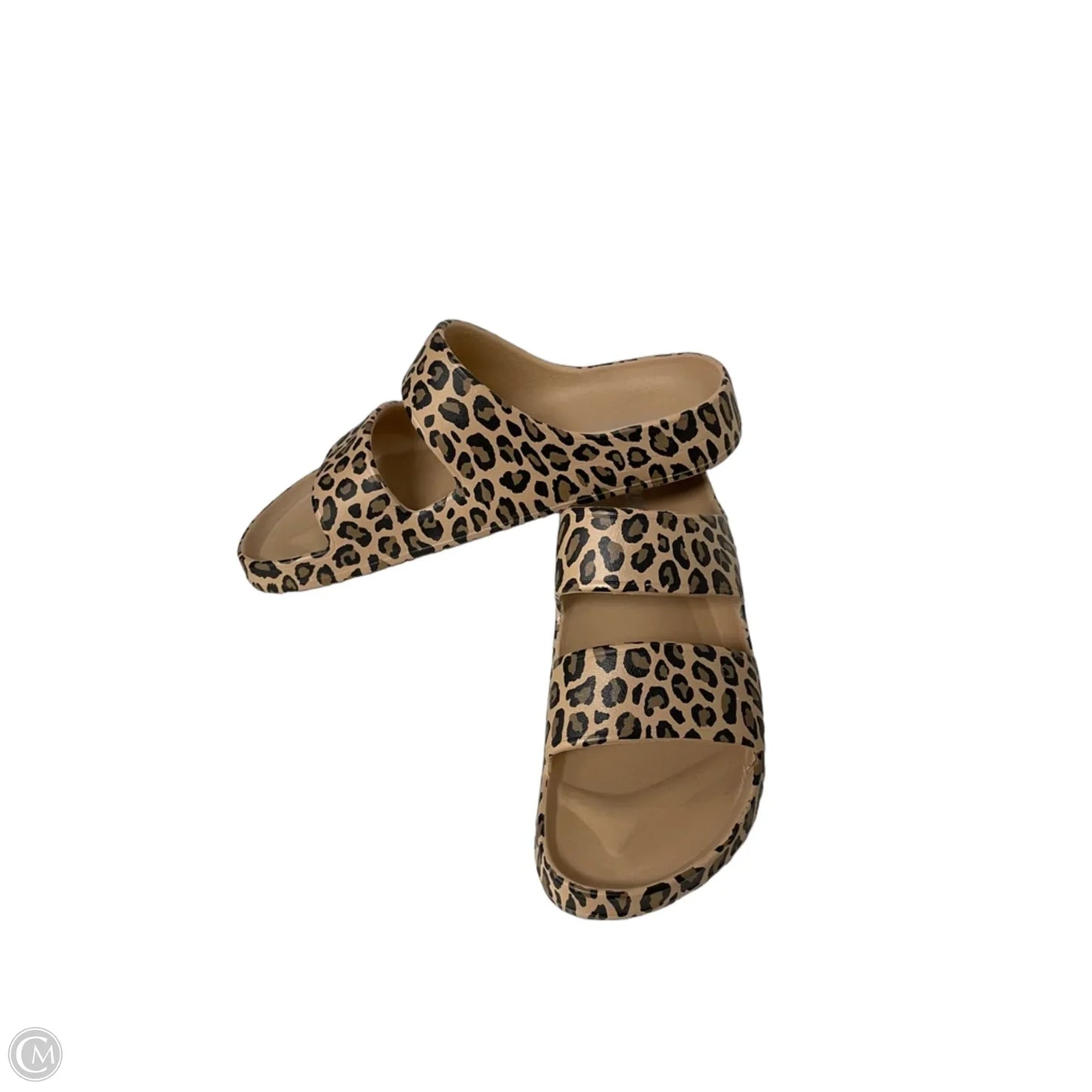 Sandals Flats By Old Navy In Black & Tan, Size: 7