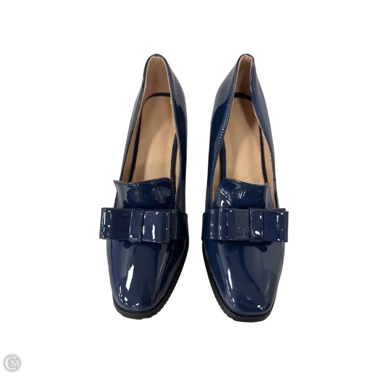 Shoes Heels Block By Clothes Mentor In Blue, Size: 9.5