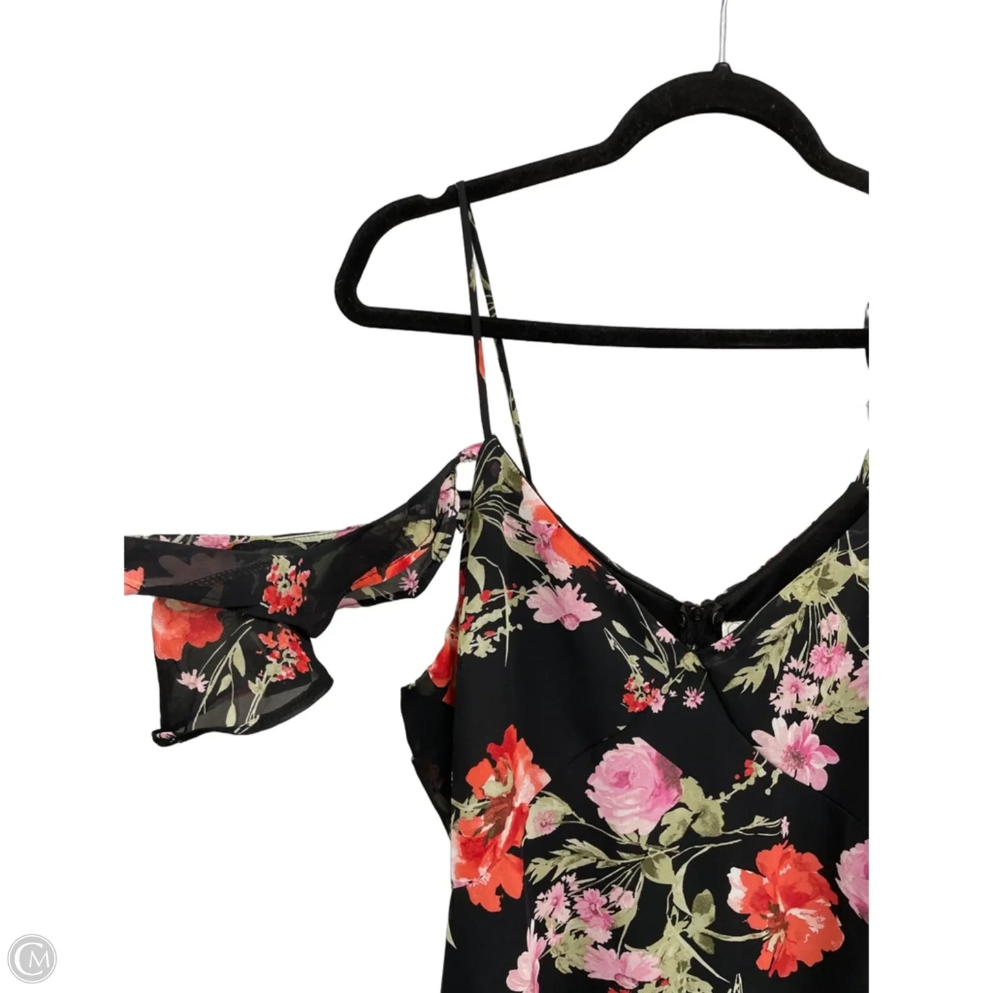 Dress Casual Maxi By Speechless In Black & Orange, Size: Xl