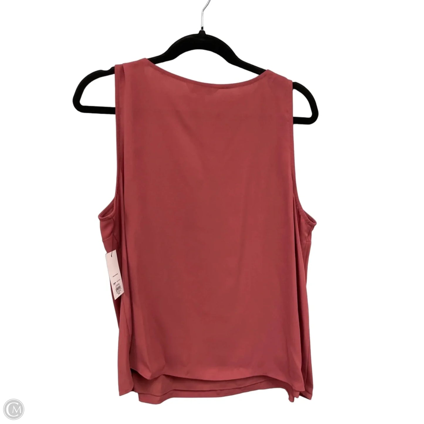 Blouse Sleeveless By Nine West Apparel In Orange, Size: Xlp
