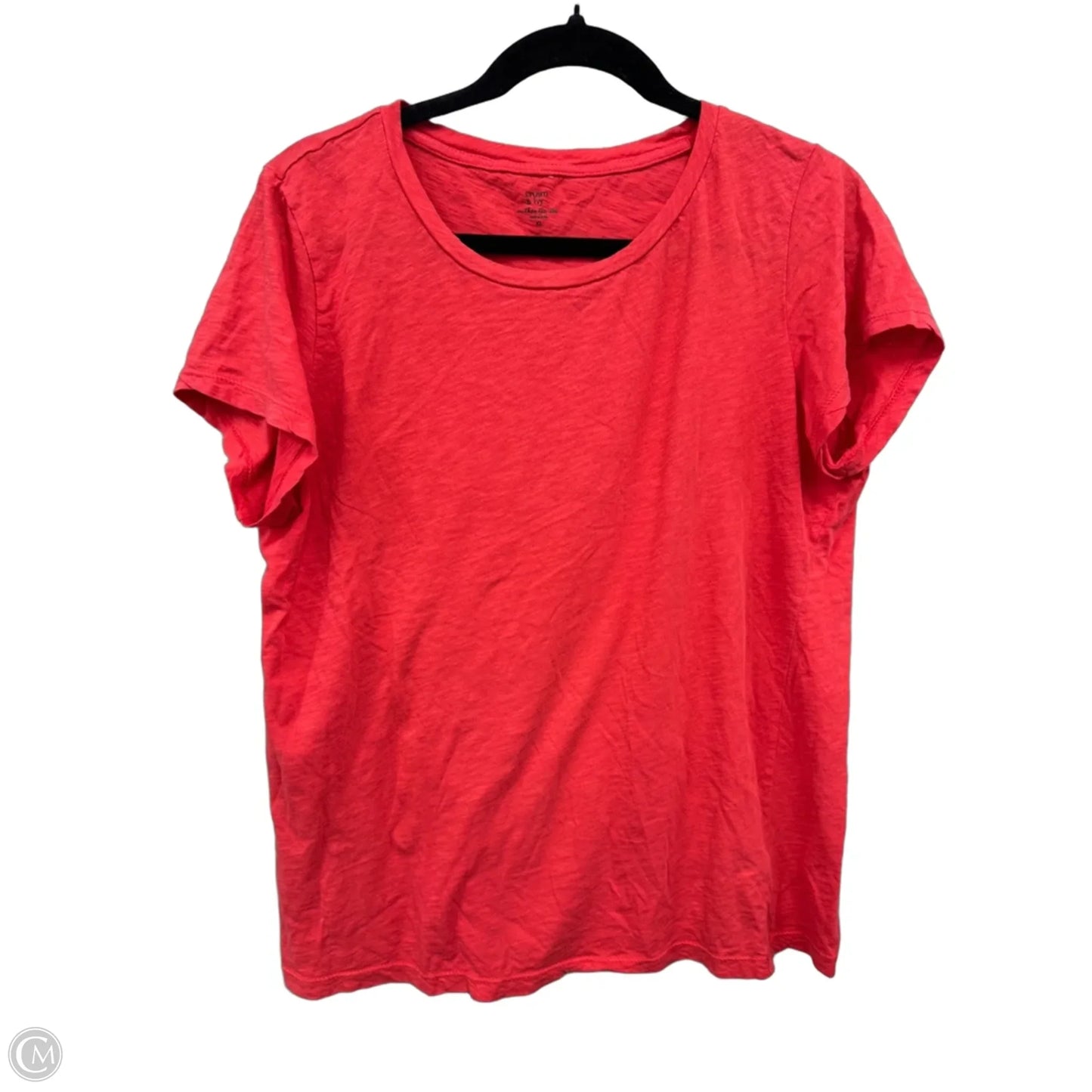Top Short Sleeve Basic By Crown And Ivy In Red, Size: Xl