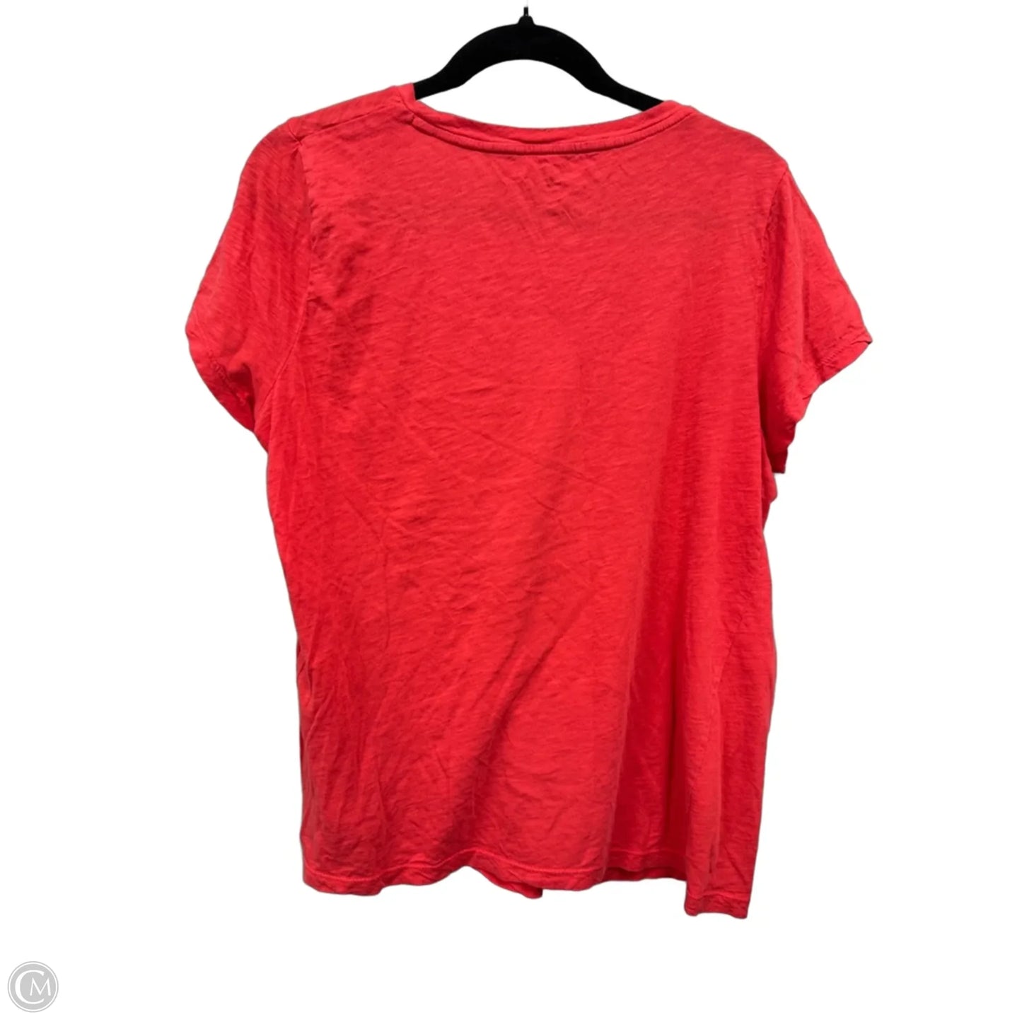 Top Short Sleeve Basic By Crown And Ivy In Red, Size: Xl