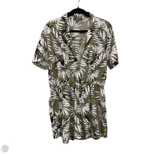 Romper By Primark In Green & White, Size: 12