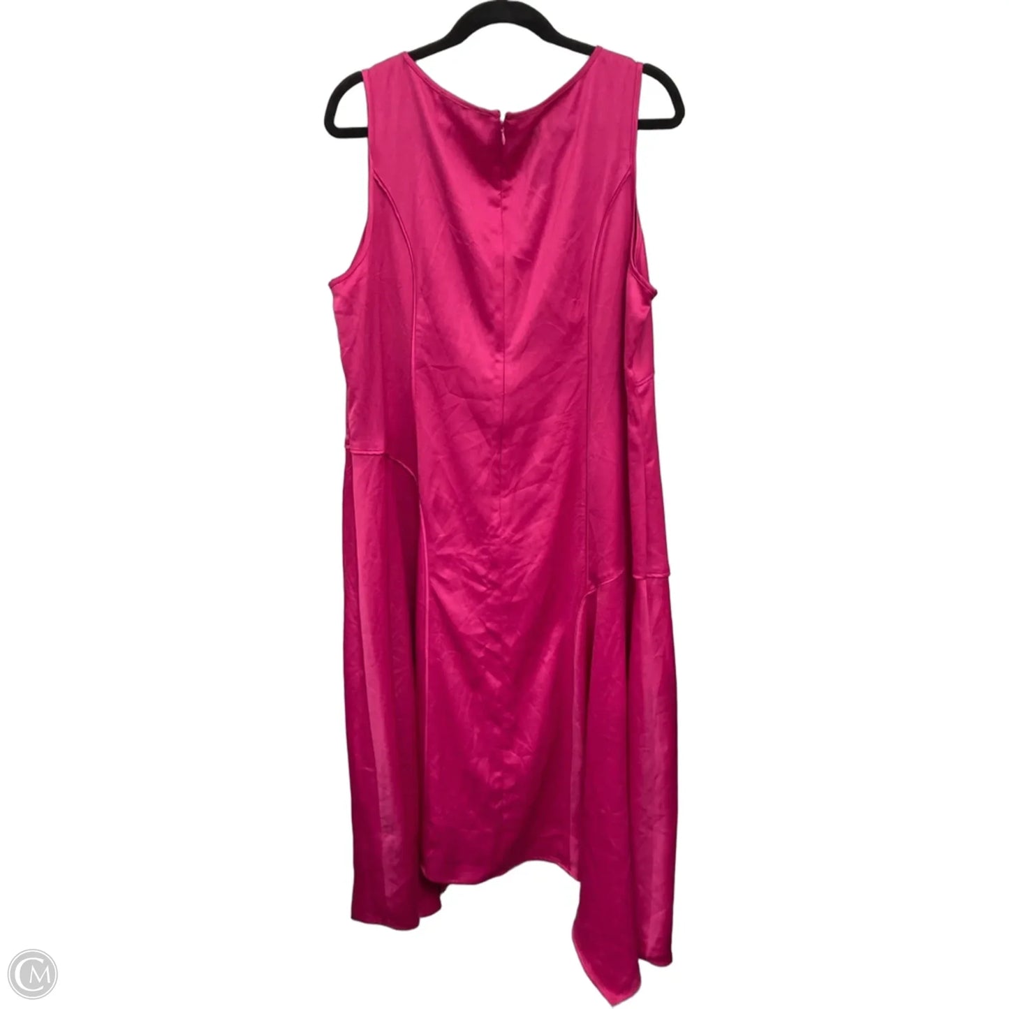 Dress Casual Maxi By Dkny In Pink, Size: 16