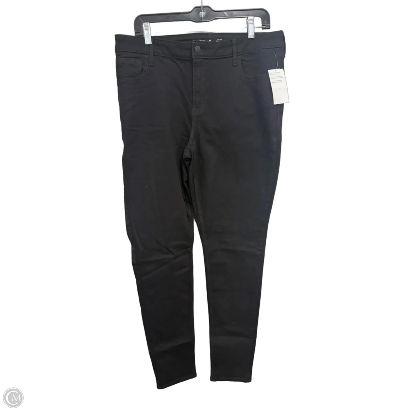 Jeans Skinny By Old Navy In Black, Size: 16l