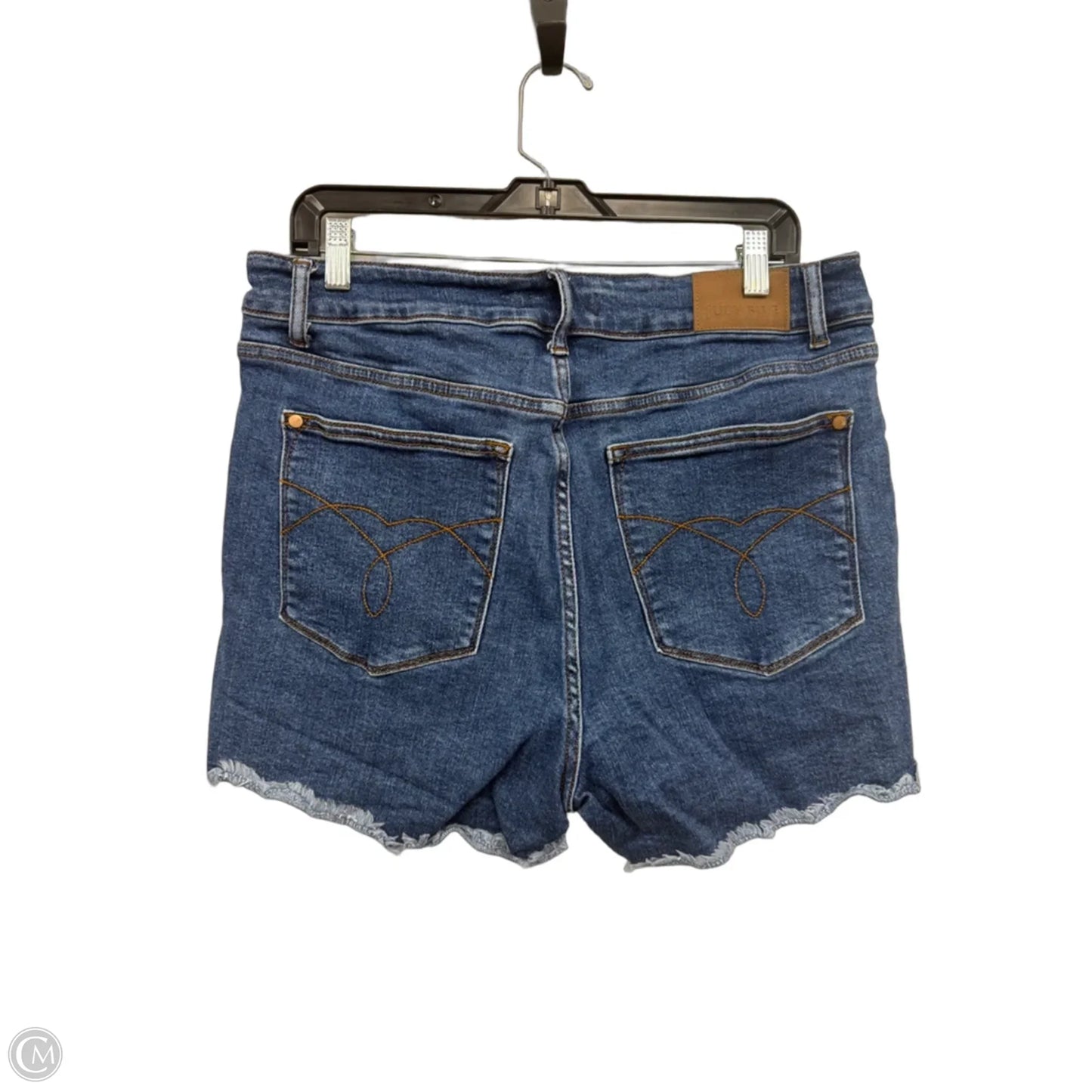 Shorts By Judy Blue In Blue Denim, Size: 1x