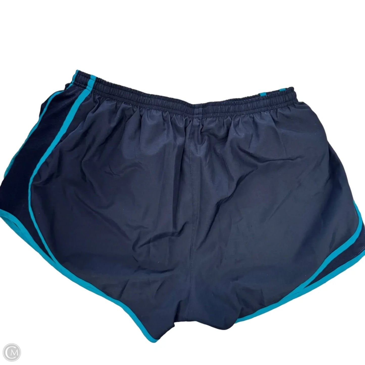 Athletic Shorts By Nike Apparel In Black & Green, Size: Xl
