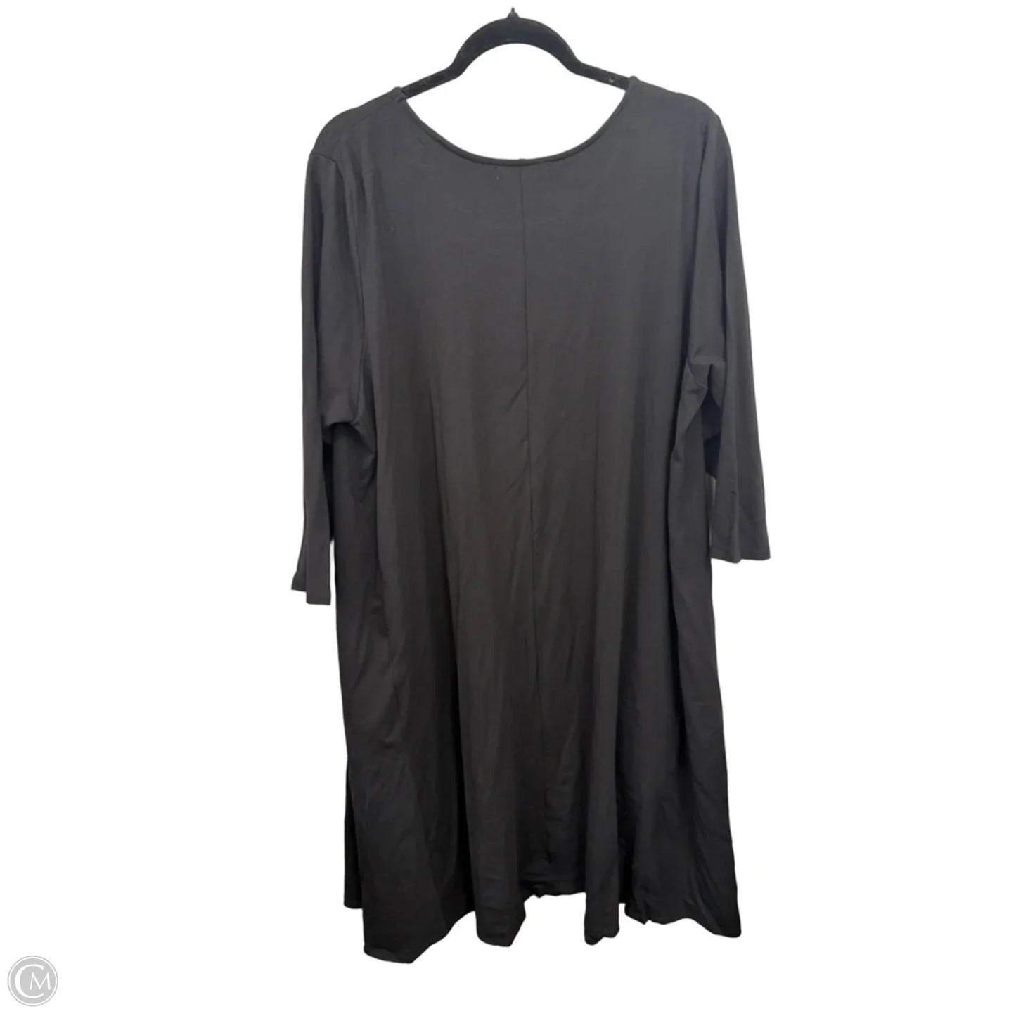 Dress Casual Midi By Jessica London In Black, Size: 22