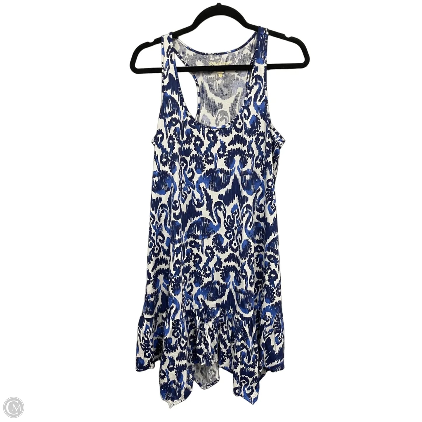 Dress Designer By Lilly Pulitzer In Blue & White, Size: S
