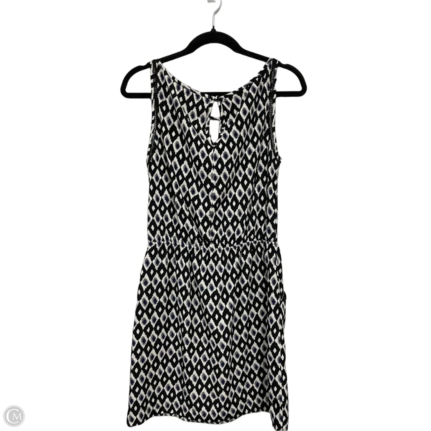 Dress Casual Short By Greylin In Black & Blue, Size: S