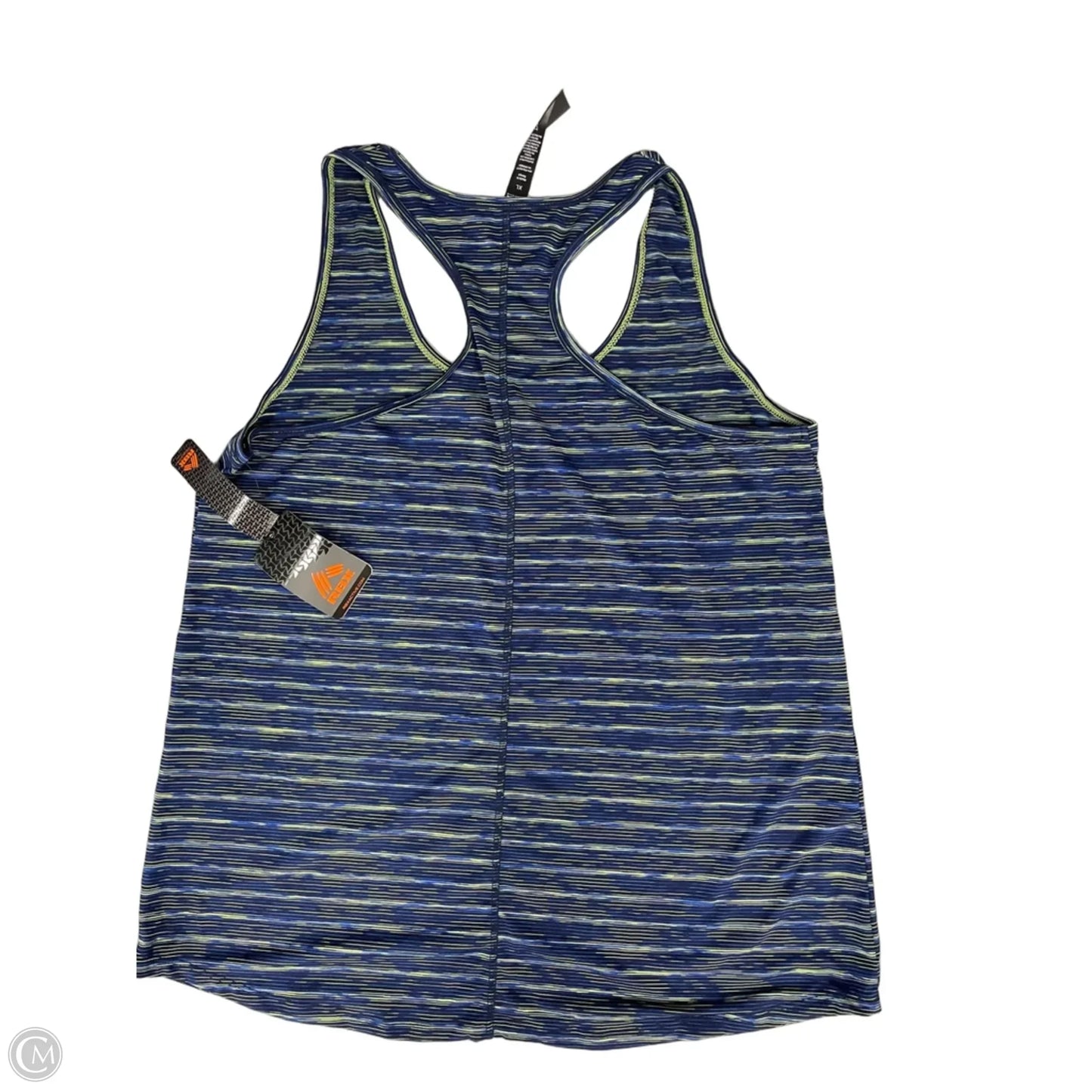 Athletic Tank Top By Rbx In Blue & Green, Size: Xl