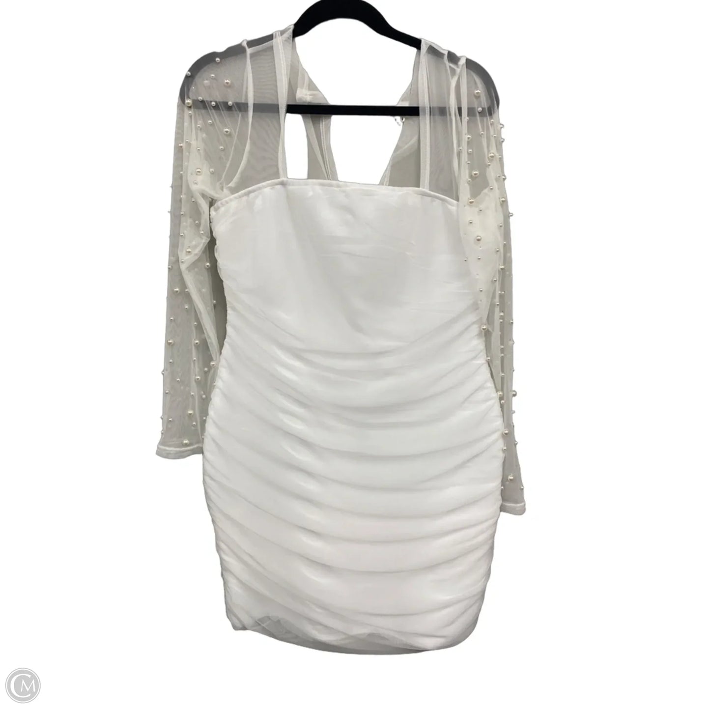 Dress Party Short By Fashion Nova In White, Size: Xl