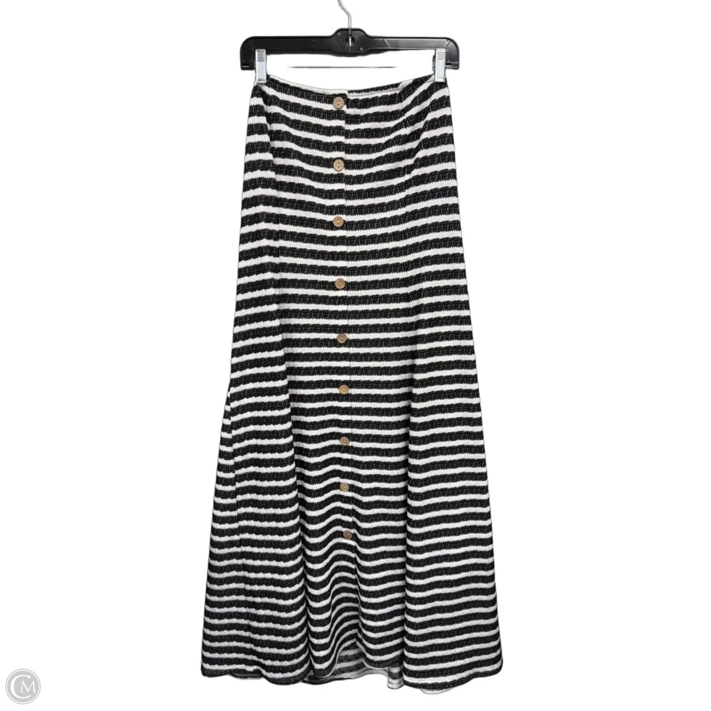 Dress Casual Midi By Fashion Nova In Black & White, Size: 2x