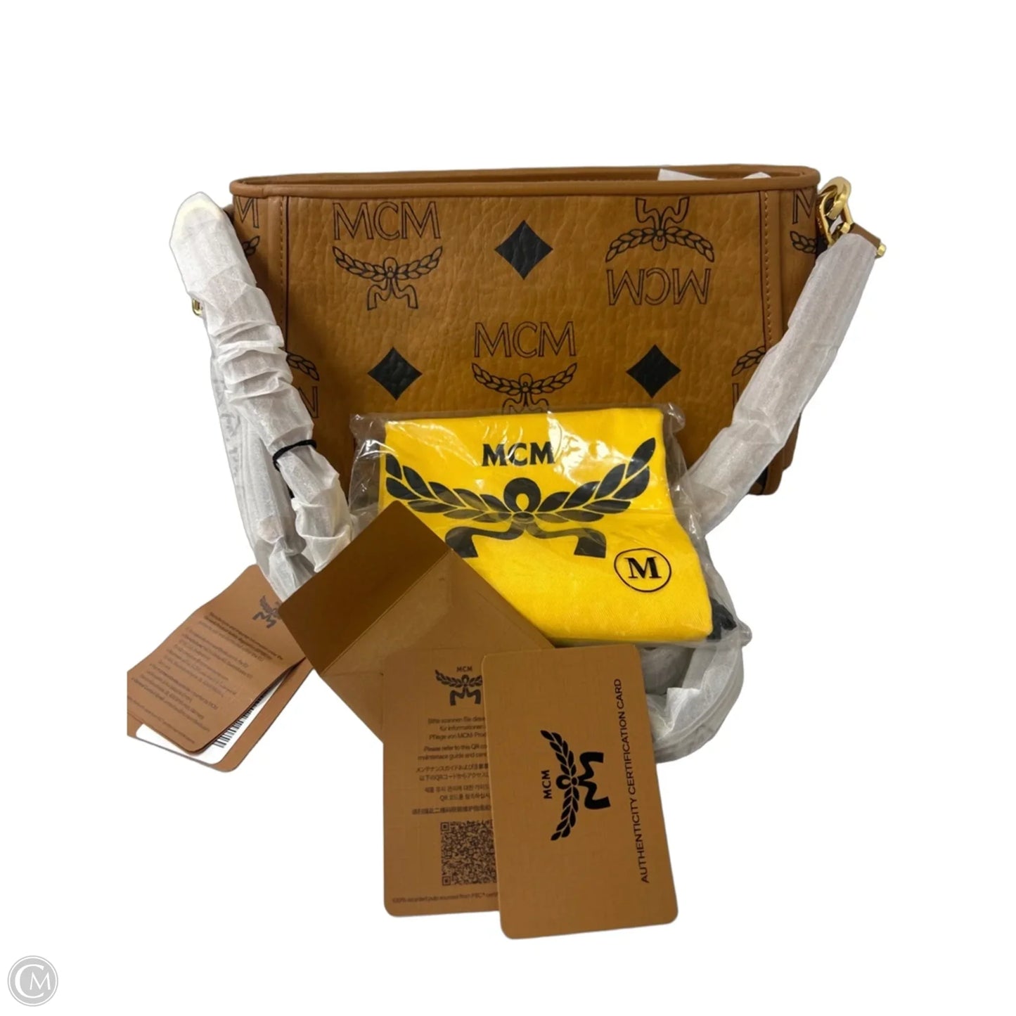 Crossbody Luxury Designer By Mcm, Size: Small
