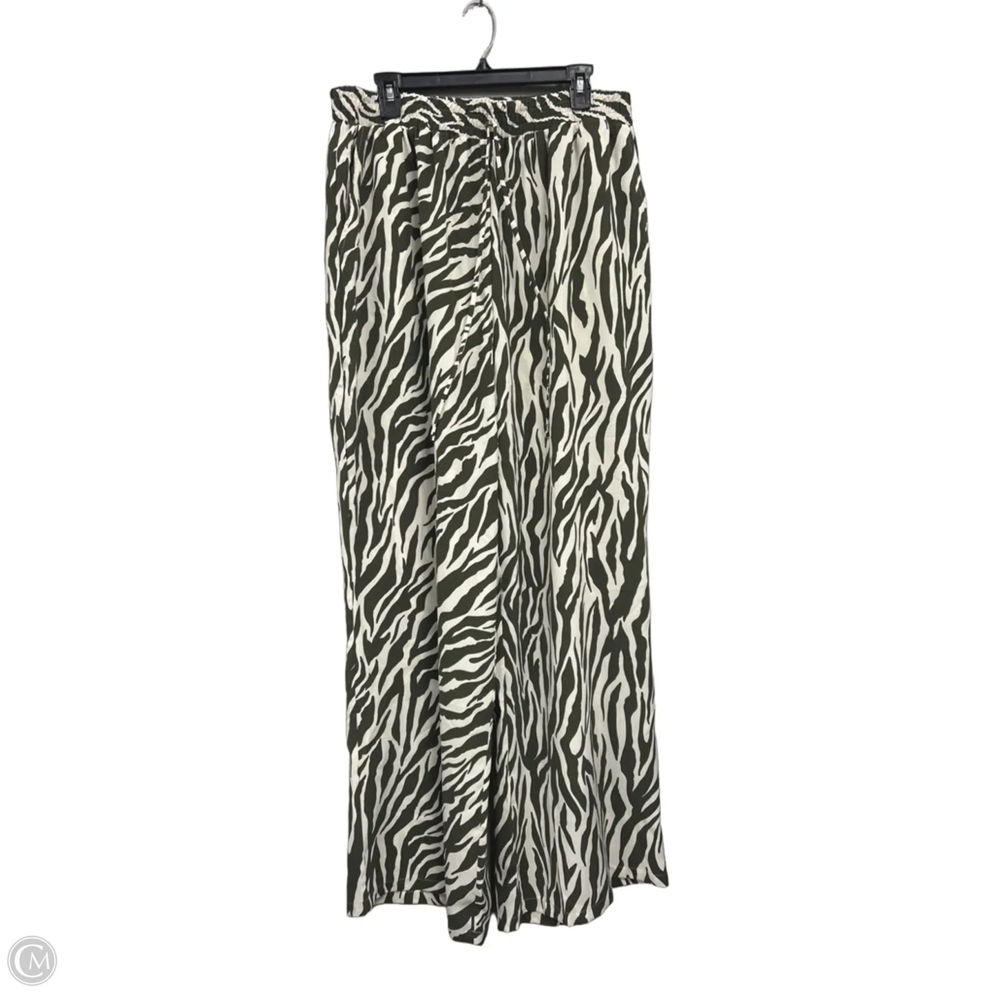 Pants Set 2pc By Fashion Nova In Green & White, Size: 1x