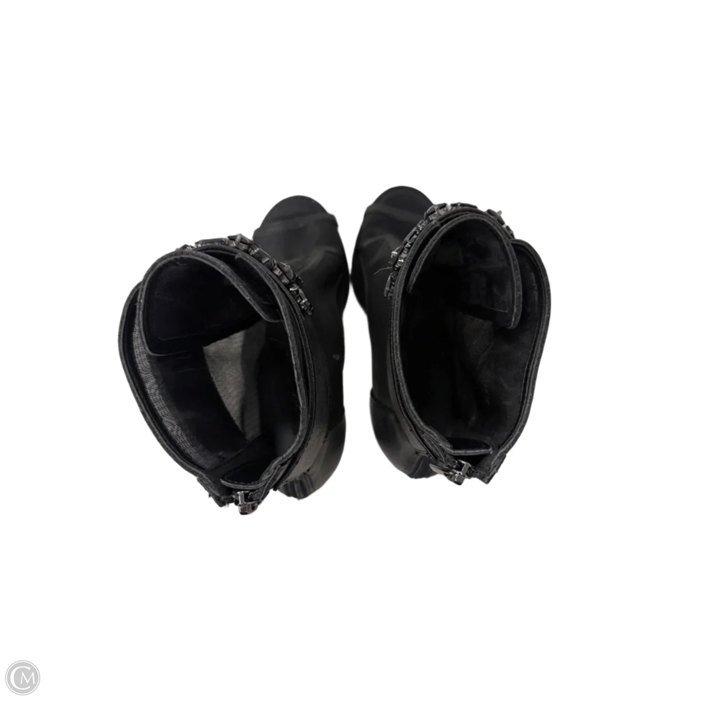 Boots Designer By Karl Lagerfeld In Black, Size: 7.5