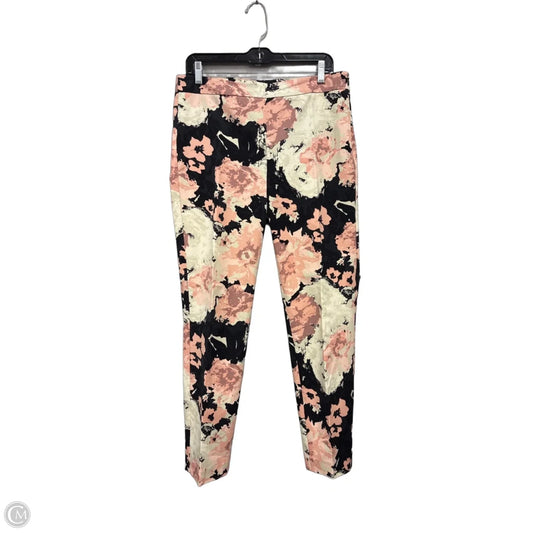 Pants Dress By Talbots In Black & Pink, Size: 10