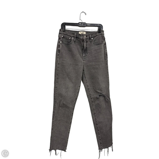 Jeans Straight By Madewell In Grey Denim, Size: 6l