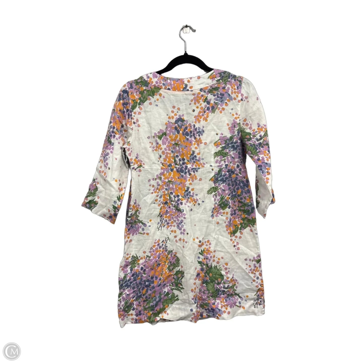 Dress Casual Short By Boden In Purple & White, Size: 6