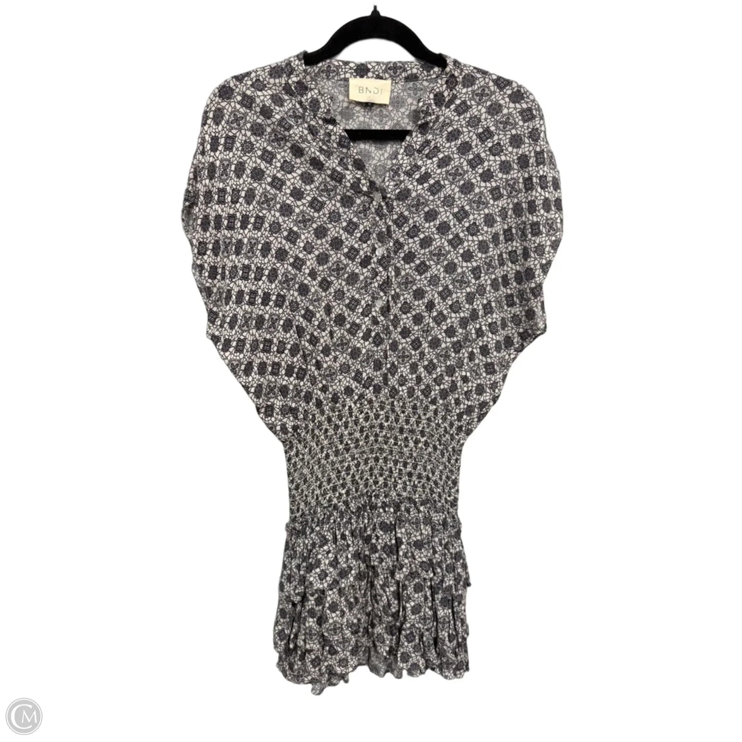 Dress Casual Short By Clothes Mentor In Black & White, Size: M