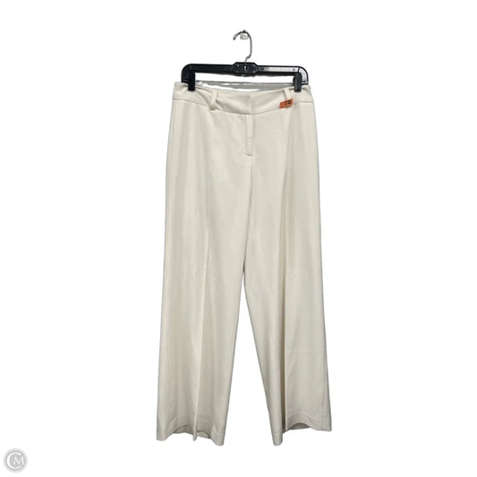 Pants Wide Leg By Madison In Ivory, Size: 6p