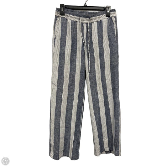 Pants Linen By Old Navy In Blue & White, Size: Sp