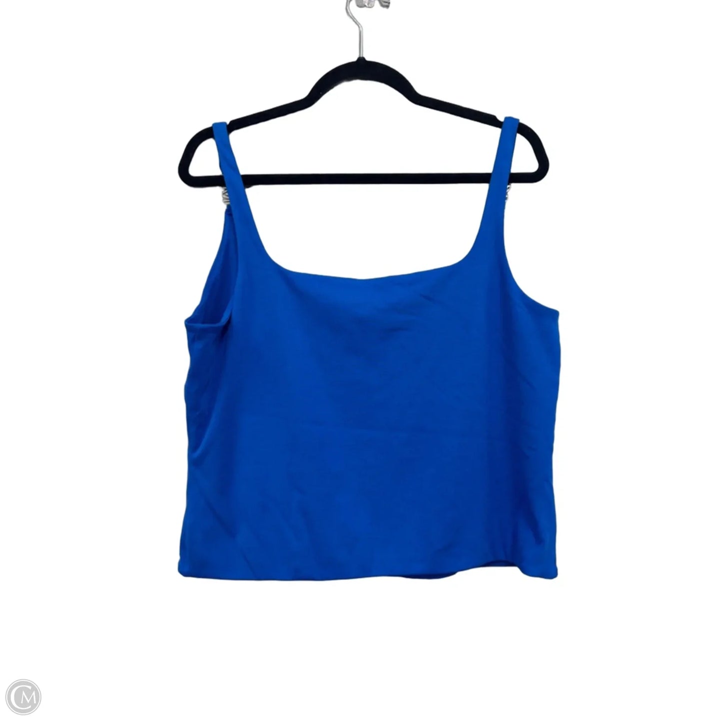 Blouse Sleeveless By Michael By Michael Kors In Blue, Size: Xl