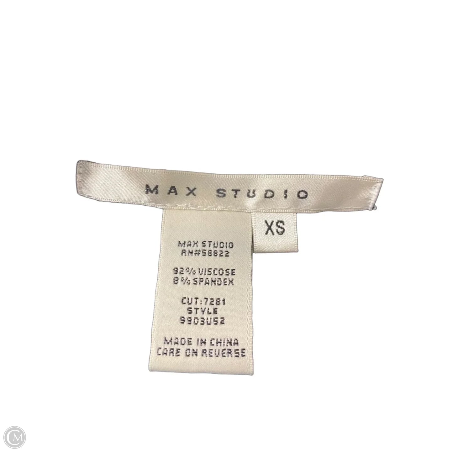 Dress Casual Maxi By Max Studio In Black, Size: Xs