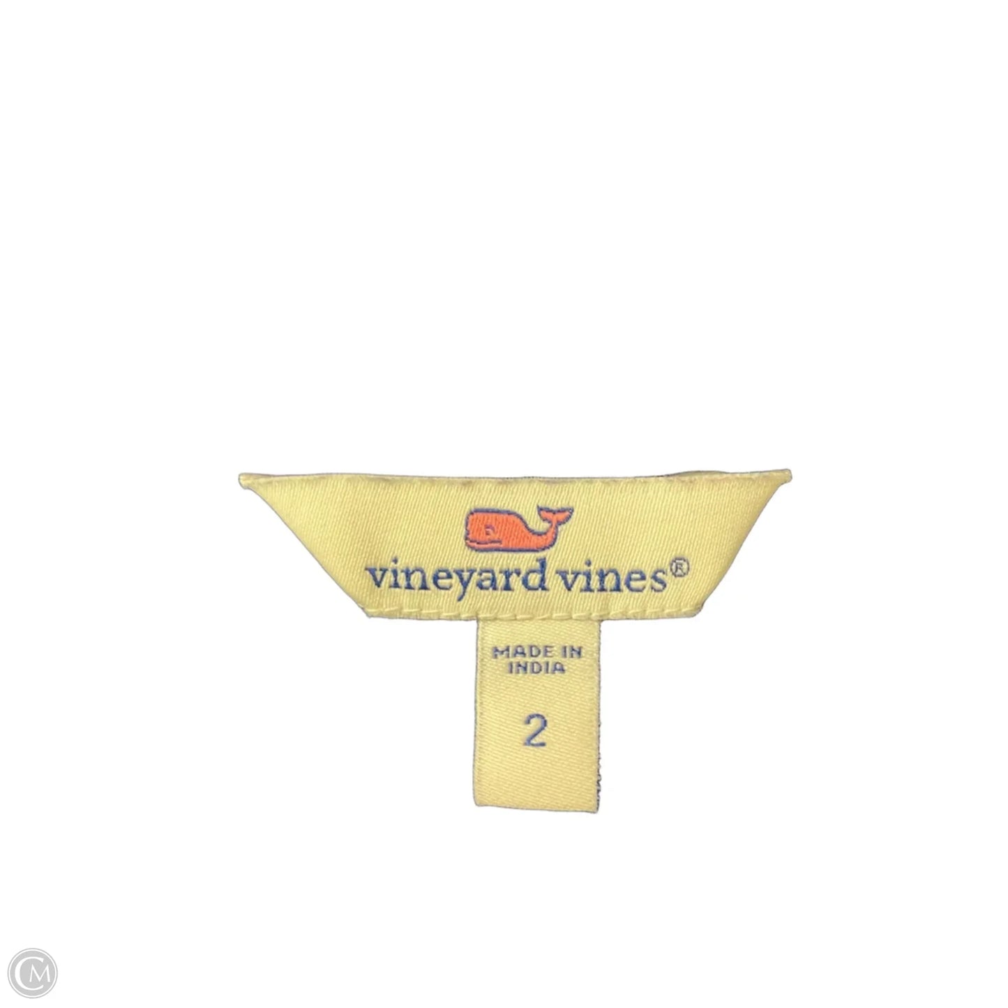 Dress Casual Short By Vineyard Vines In Blue & Pink, Size: 2