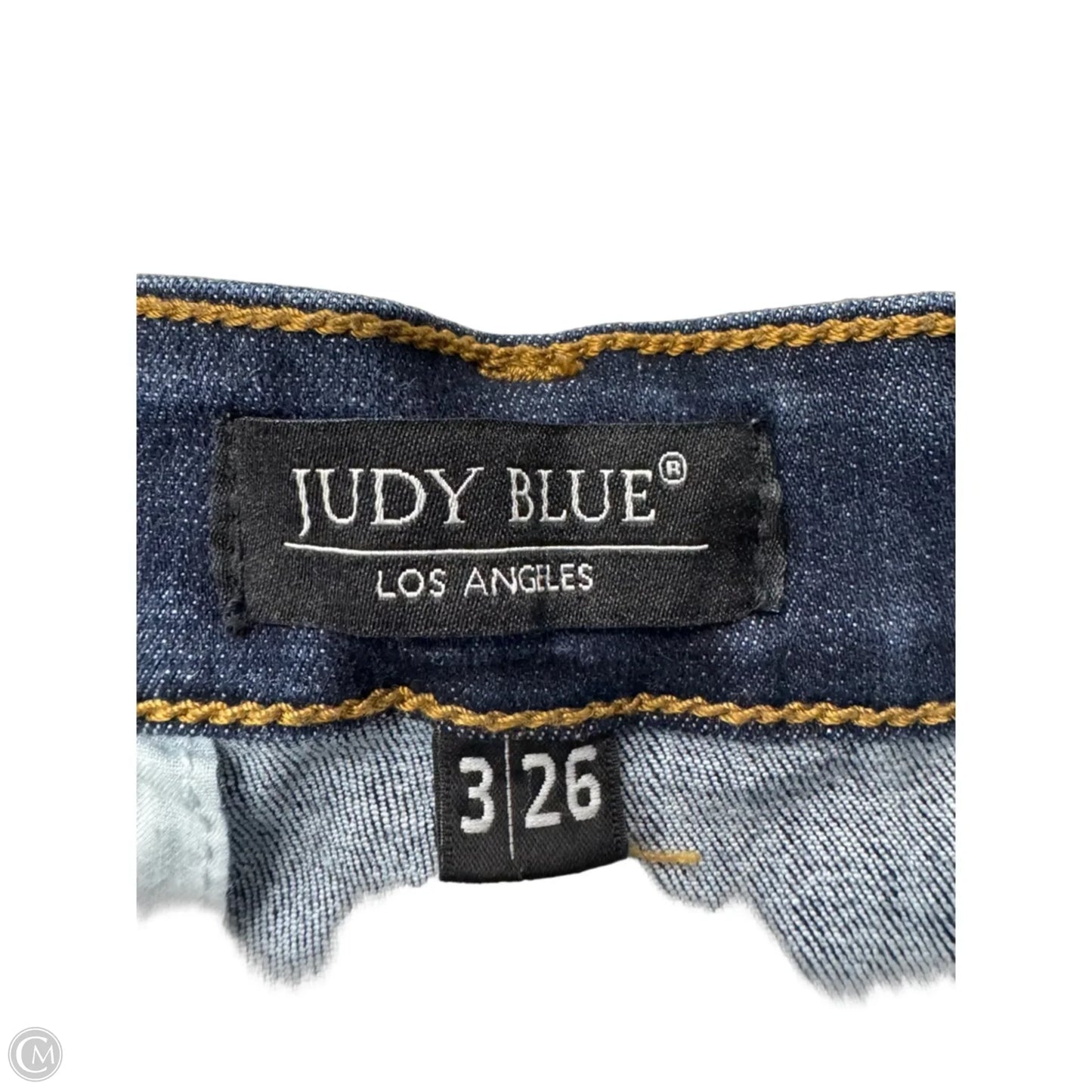 Jeans Skinny By Judy Blue In Blue Denim, Size: 2