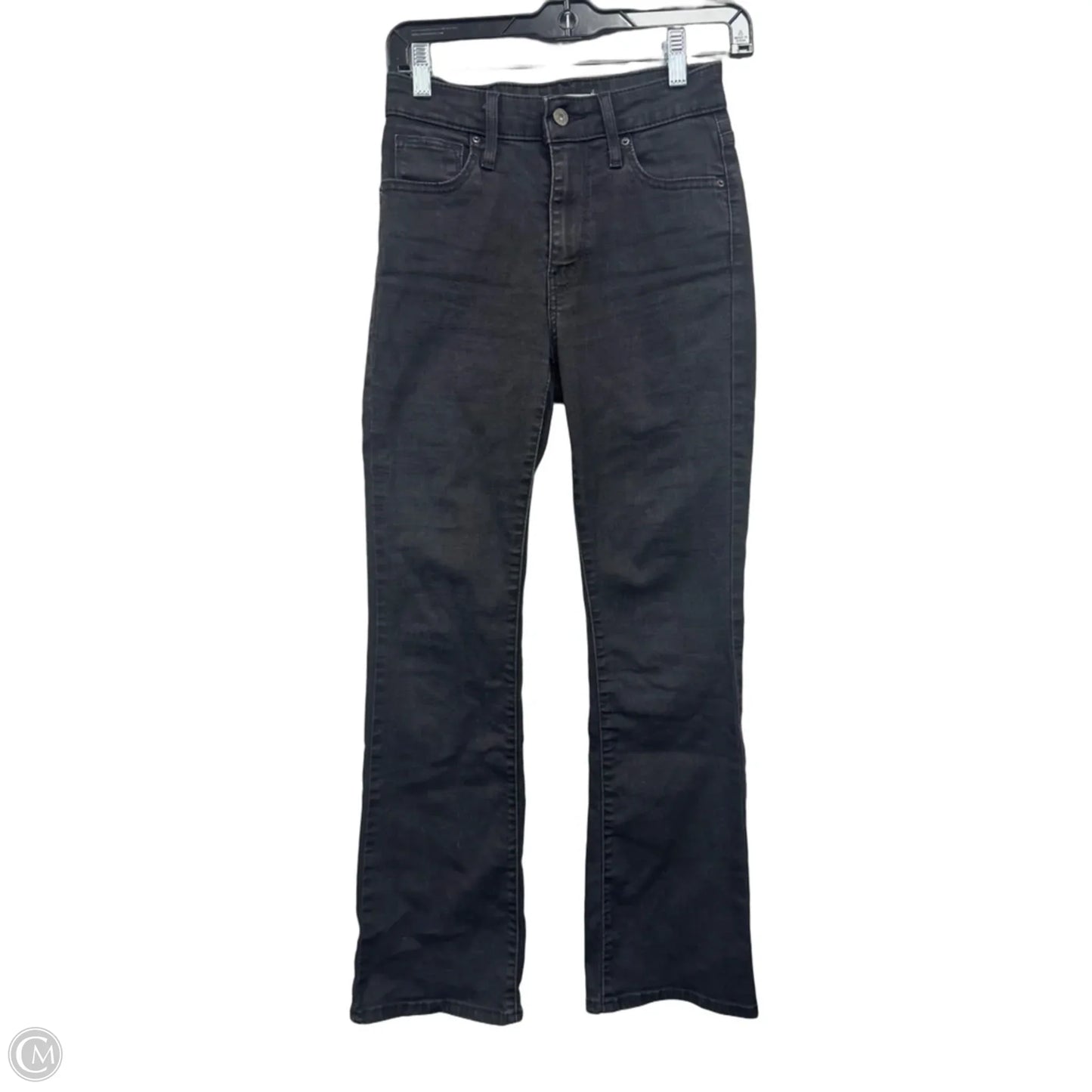 Jeans Boot Cut By Levis In Black Denim, Size: 2