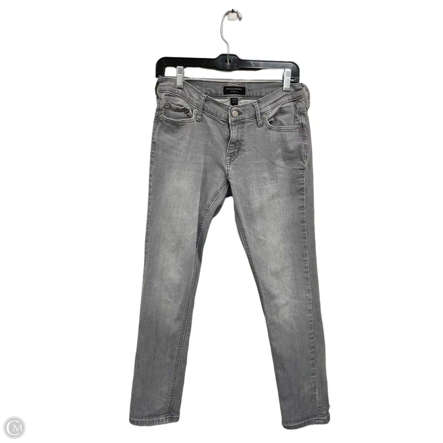 Jeans Boyfriend By Banana Republic In Grey Denim, Size: 0