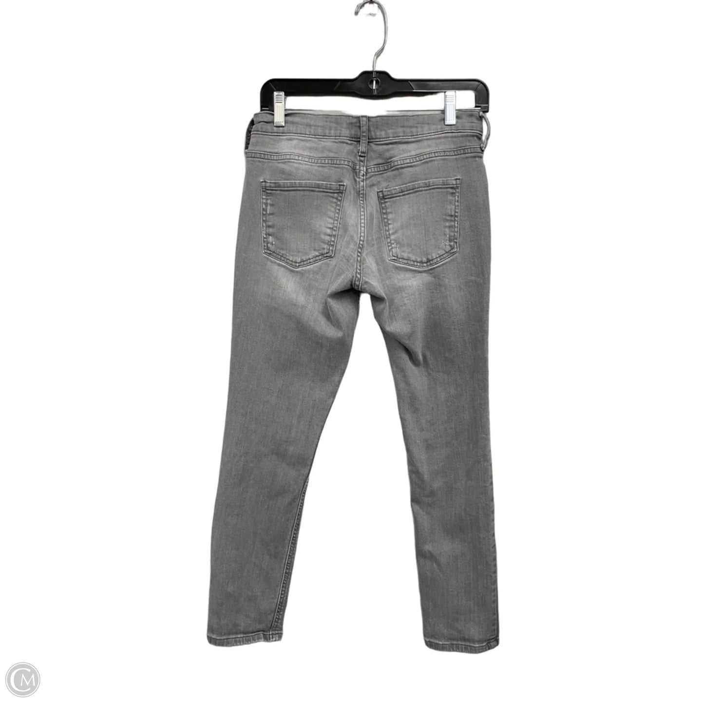 Jeans Boyfriend By Banana Republic In Grey Denim, Size: 0