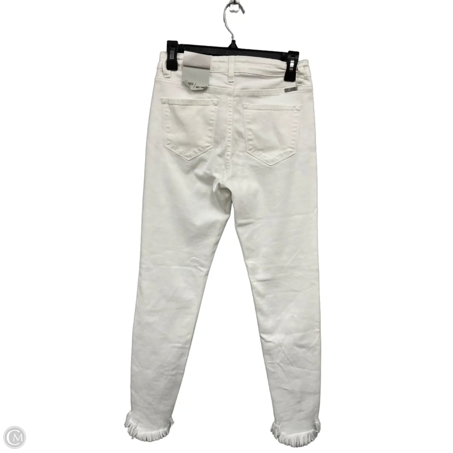 Jeans Skinny By Kancan In White, Size: 4