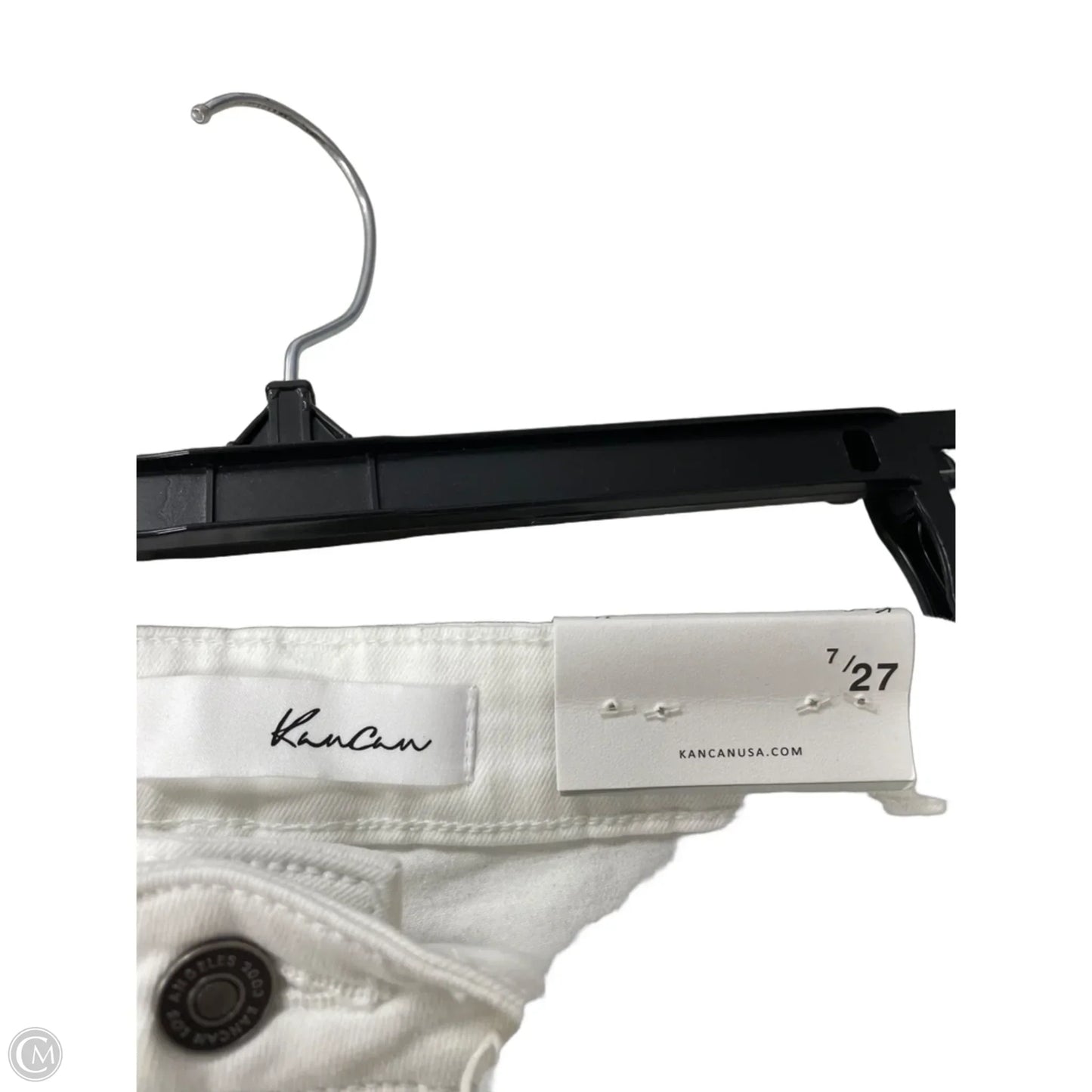 Jeans Skinny By Kancan In White, Size: 4