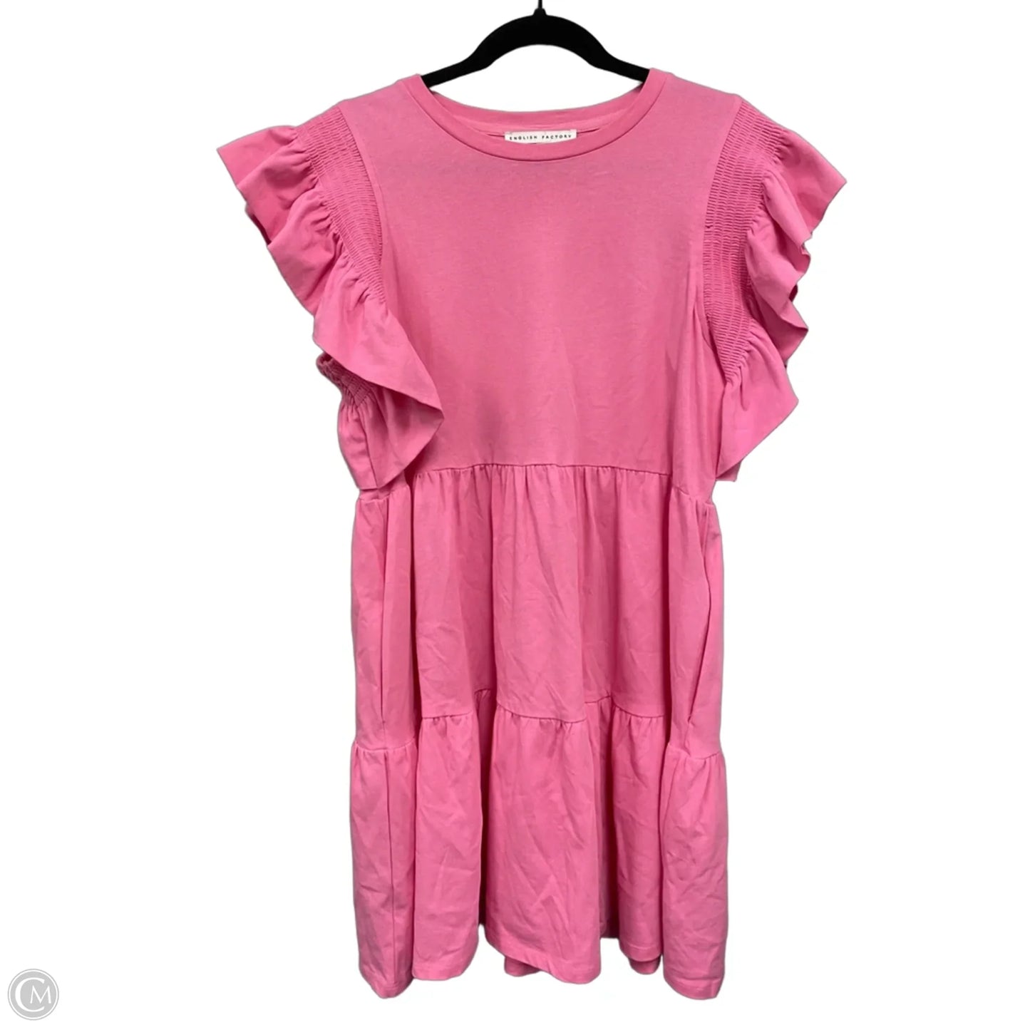 Dress Casual Short By English Factory In Pink, Size: L