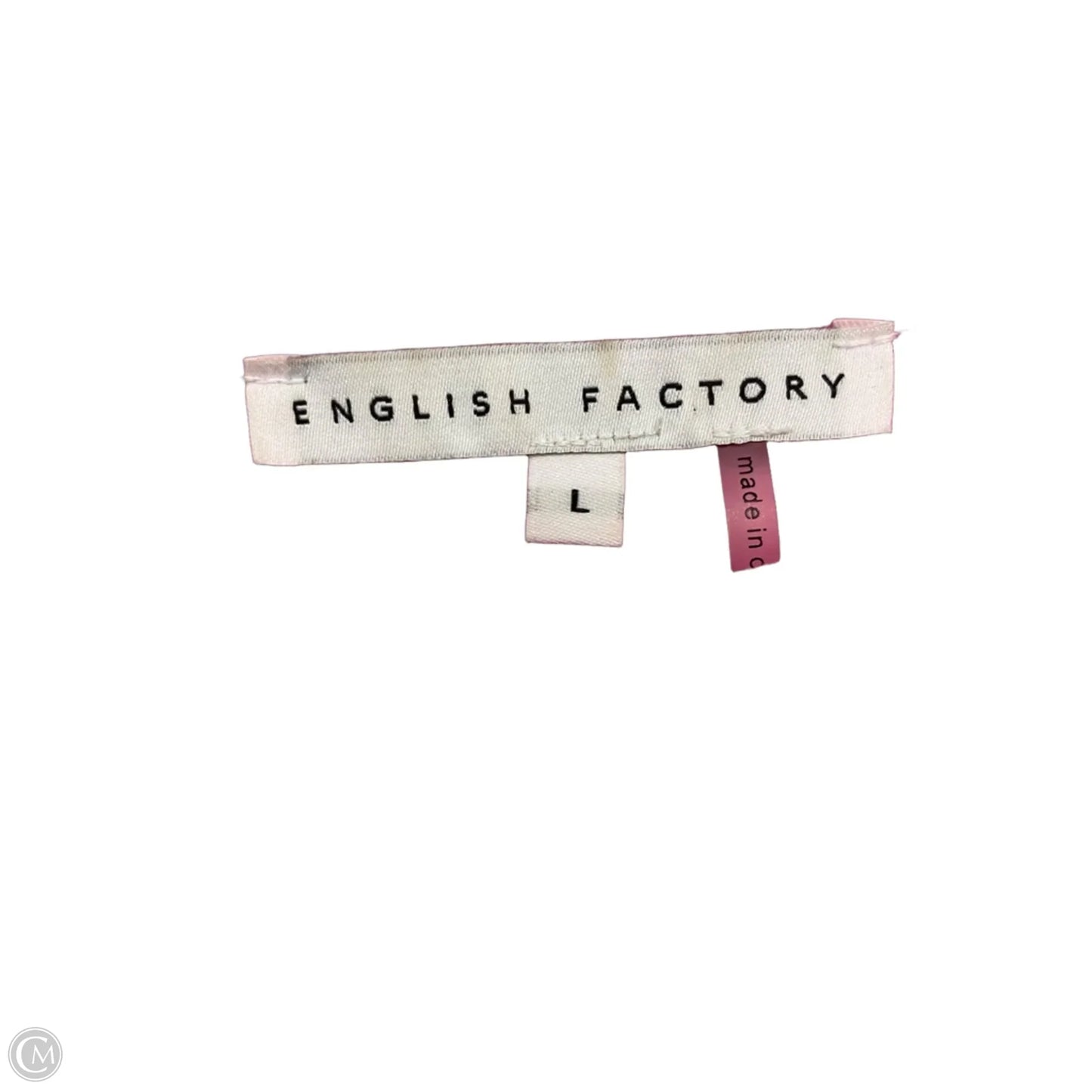 Dress Casual Short By English Factory In Pink, Size: L