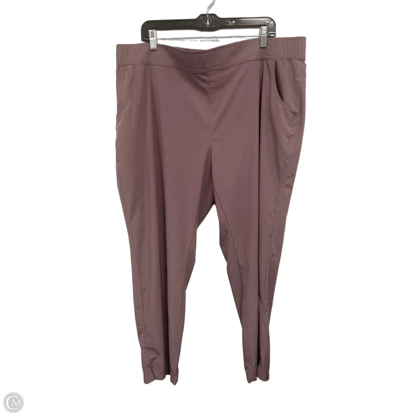 Pants Lounge By Eddie Bauer In Mauve, Size: Xxl