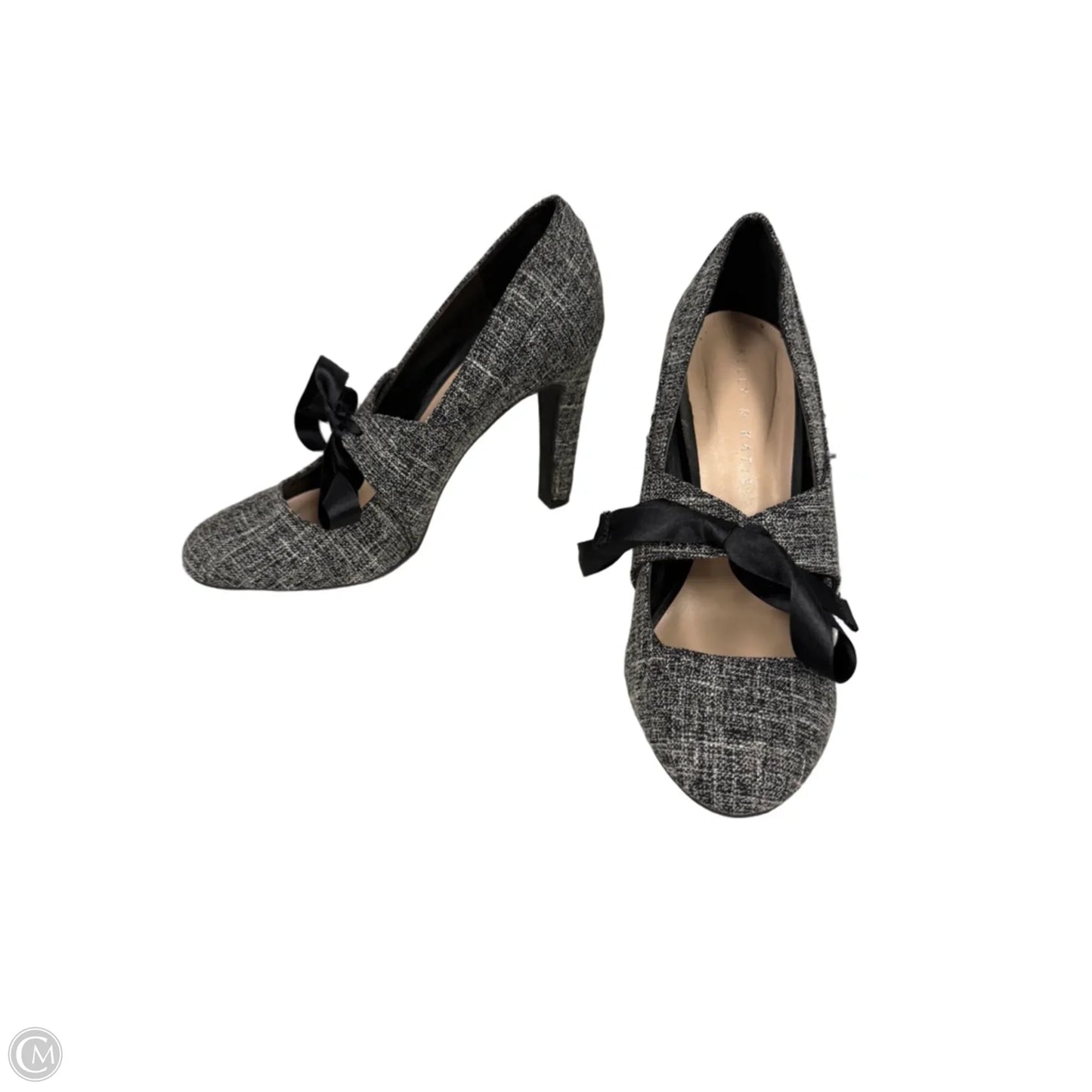 Shoes Heels Stiletto By Kelly And Katie In Black & White, Size: 9